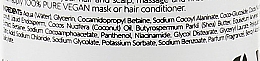 Vegan-Shampoo für strapaziertes Haar mit Kokosmilch und Sheabutter - Bielenda 100% Pure Vegan Shampoo for Damaged Hair — Bild N3