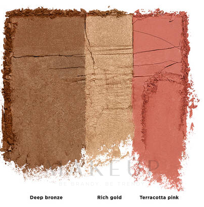 Gesichtspalette - Urban Decay Stay Naked Threesome Blush Bronzer & Highlighter — Bild Fly
