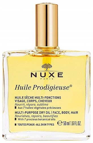 Set - Nuxe Huile Prodigieuse + Hair Prodigieux (Öl 50 ml + Shampoo 30 ml)  — Bild N2