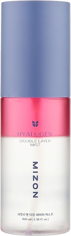 Gesichtsnebel mit Kollagen und  Hyaluronsäure - Mizon Hyalugen Double Layer Mist	 — Bild N1