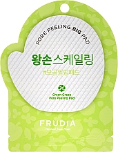 Düfte, Parfümerie und Kosmetik Gesichtspeeling-Pad mit grünen Trauben - Frudia Pore Peeling Big Pad Green Grape