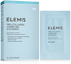Düfte, Parfümerie und Kosmetik Glättende, straffende, feuchtigkeitsspendende Augenpatches gegen feine Linien und Falten - Elemis Pro-Collagen Hydra-Gel Eye Mask