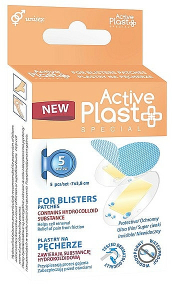 Wasserdichte Blasenpflaster - Ntrade Active Plast Special For Blisters Pathes — Bild N1