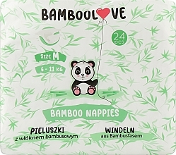 Düfte, Parfümerie und Kosmetik Windeln aus Bambus M (6-11 kg) 24 St. - Bamboolove
