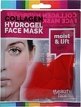 Düfte, Parfümerie und Kosmetik Feuchtgkeitsspendende Gesichtsmaske mit Rotwein - Beauty Face Collagen Hydrogel Mask