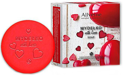 Duftende Seife auf pflanzlicher Basis With Love - Allvernum Nature's Essences With Love Soap — Bild N1