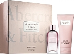 Düfte, Parfümerie und Kosmetik Abercrombie & Fitch First Instinct - Duftset (Eau de Parfum 50ml + Körperlotion 200ml) 