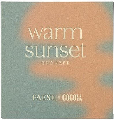 Bronzer für das Gesicht - Paese Warm Sunset Bronzer  — Bild N2