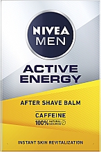 After Shave Balsam - Nivea Men Active Energy After Caffeine Shave Balm — Bild N1