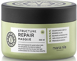Düfte, Parfümerie und Kosmetik Regenerierende Haarmaske mit Algen-Extrakt - Maria Nila Structure Repair Masque