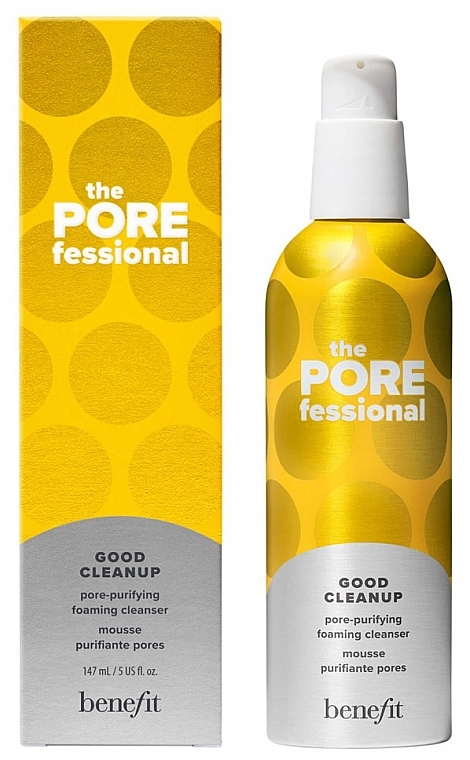 Reinigungsschaum - Benefit The POREfessional Good Cleanup Pore-Purifying Foaming Face Cleanser — Bild N1