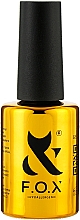 Gel Nagelüberlack - F.O.X Top Rubber Coat — Bild N4