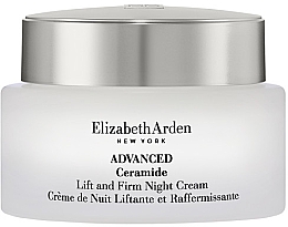 Düfte, Parfümerie und Kosmetik Straffende Nachtcreme - Elizabeth Arden Advanced Ceramide Lift and Firm Night Cream