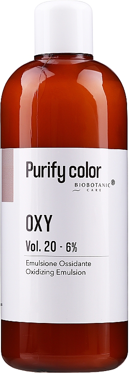 Entwickleremulsion 6% - BioBotanic Purify Color OXY Oxidizing Emulsion Vol 20 6% — Bild N1