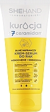 Düfte, Parfümerie und Kosmetik Revitalisierendes Handcreme-Serum - SheHand Treatment with 7 ceramides