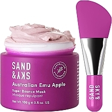 Düfte, Parfümerie und Kosmetik Feuchtigkeitsspendende und beruhigende Gesichtsmaske - Sand & Sky Australian Emu Apple Super Bounce Mask