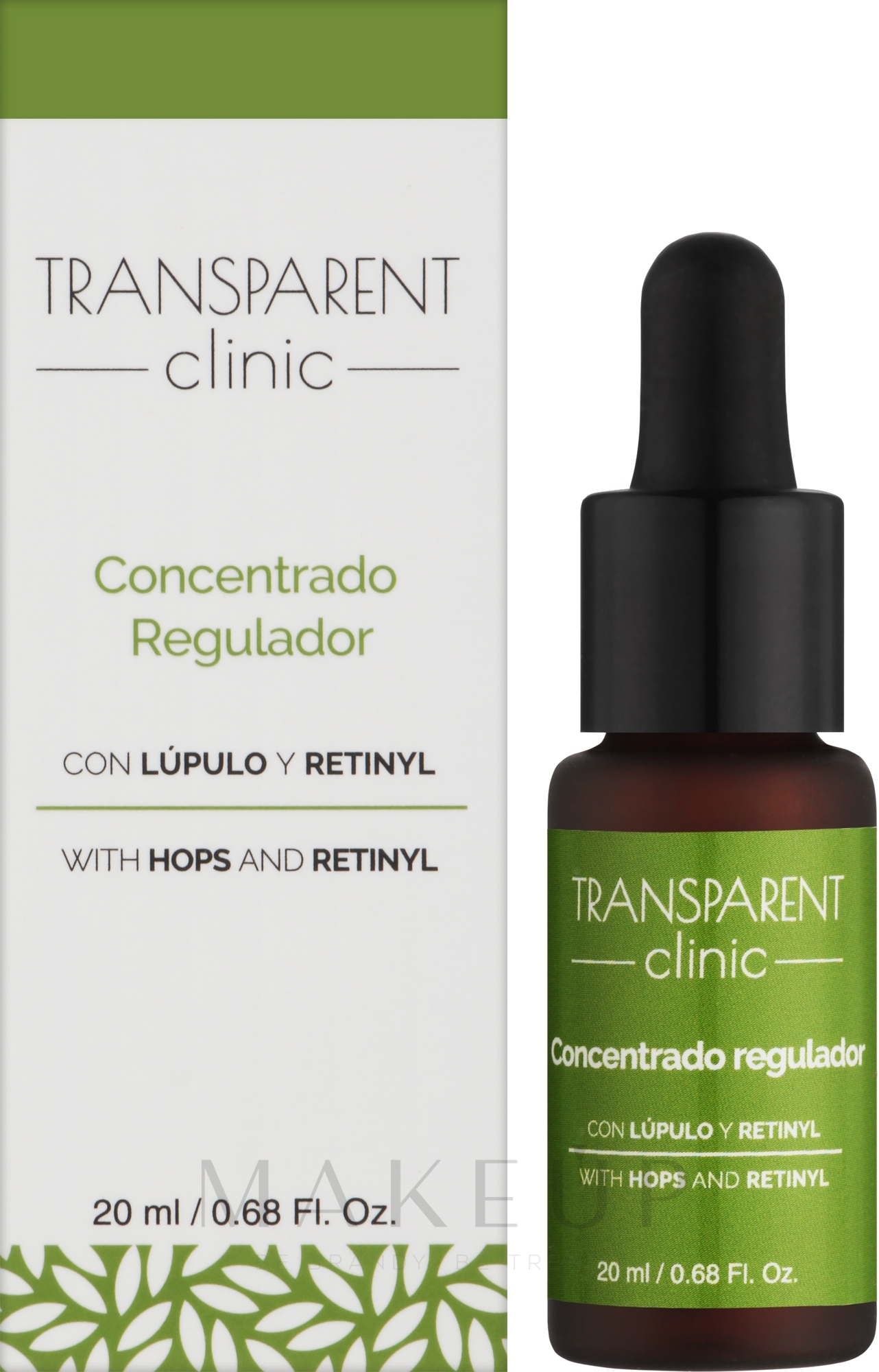 Gesichtskonzentrat - Transparent Clinic Concentrado Regulador — Bild 20 ml