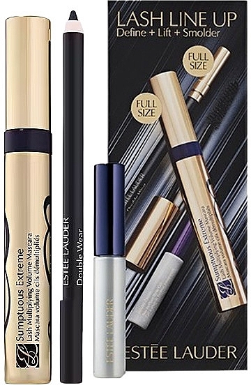 Make-up Set - Estee Lauder Lash Line Up (Mascara 8ml + Augenkonturenstift 1.2g + Augengel 1.7ml)  — Bild N2