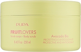 Schützendes und antioxidatives Körperpeeling Bio Avocado - Pupa Fruit Lovers Avocado Bio Body Scrub — Bild N1