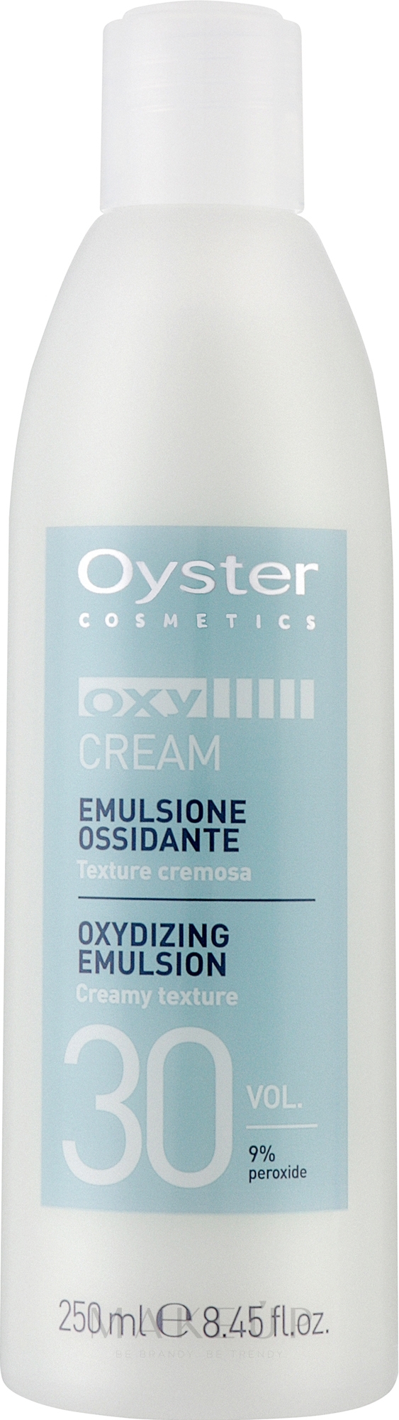 Oxidationsmittel 30 Vol 9% - Oyster Cosmetics Oxy Cream Oxydant — Bild 250 ml