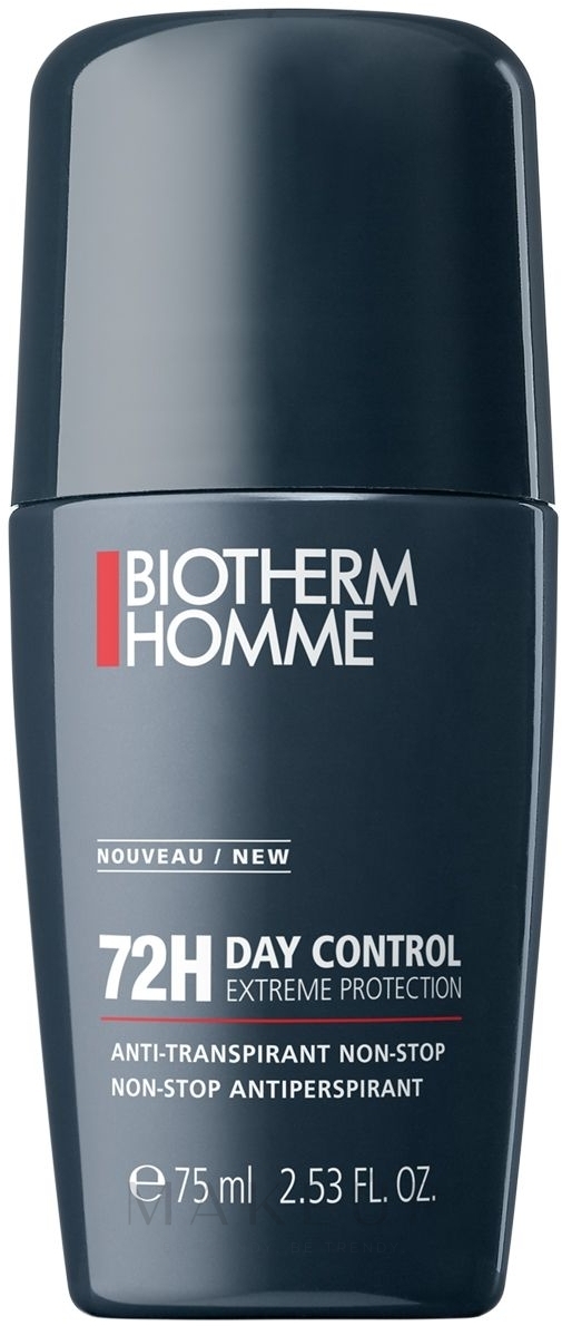 Deo Roll-on Antitranspirant 72h - Biotherm Homme Day Control Deodorant 72 H — Bild 75 ml