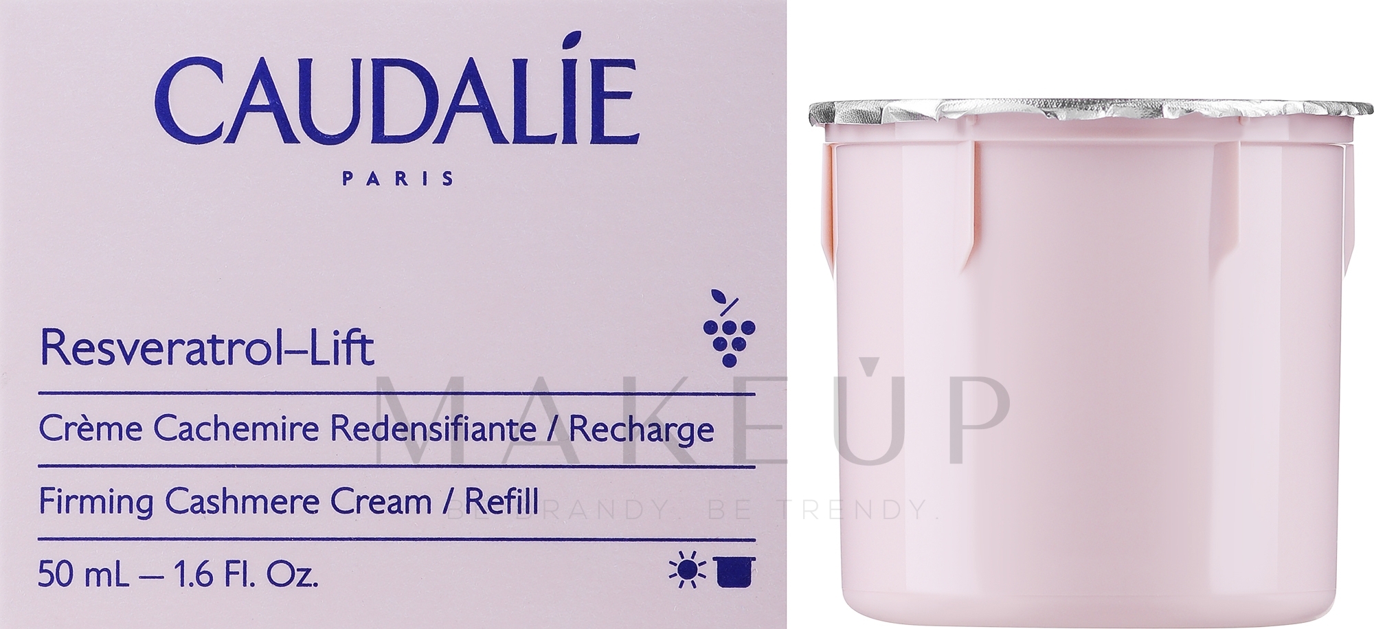 Gesichtscreme - Caudalie Resveratrol Lift Firming Cashmere Cream Refill (Refill)  — Bild 50 ml