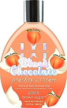 Düfte, Parfümerie und Kosmetik Solariumcreme für einen wunderschönen Bronzeton und zarte Haut - Tan Incorporated Peach & Cream 400x Black Chocolate