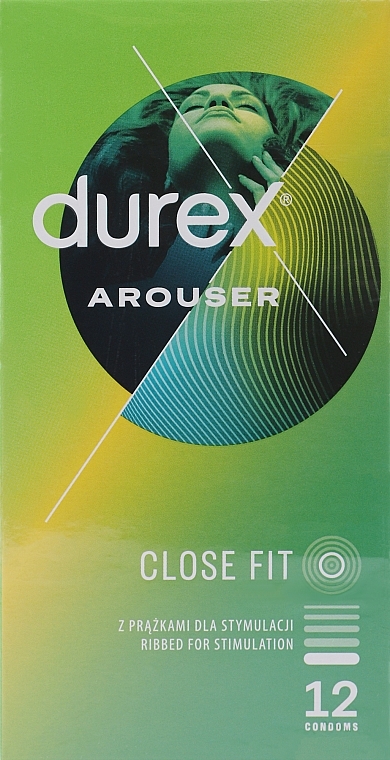 Gerippte Kondome 12 St. - Durex Arouser — Bild N1