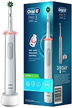 Düfte, Parfümerie und Kosmetik Elektrische Zahnbürste weiß - Oral-B Pro 3 3000 Pure Clean Toothbrush 