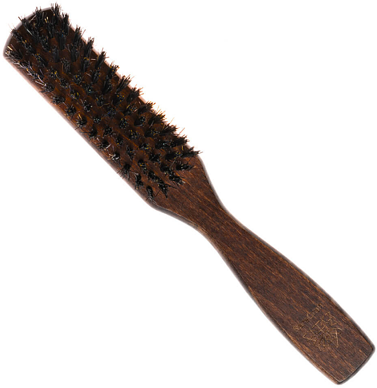 Bartbürste aus Holz dunkel - RareCraft — Bild N2