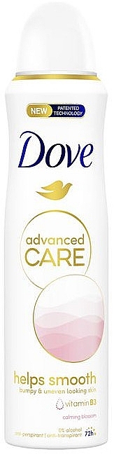 Deospray Antitranspirant - Dove Advanced Care Calming Blossom — Bild N1