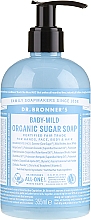 Düfte, Parfümerie und Kosmetik Milde Flüssigseife mit Bio Zucker für Hände, Gesicht, Körper und Haar für Kinder - Dr. Bronner’s Organic Sugar Soap Baby-Mild
