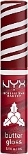 Feuchtigkeitsspendendes Lipgloss - NYX Professional Makeup Home Alone Butter Gloss — Bild N1