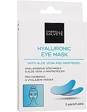 Düfte, Parfümerie und Kosmetik Hyaluron-Augenpatches mit Aloe Vera und Panthenol - Gabriella Salvete Hyaluronic Eye Mask