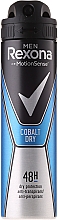 Düfte, Parfümerie und Kosmetik Deospray Antitranspirant "Cobalt" - Rexona Deodorant Spray Man