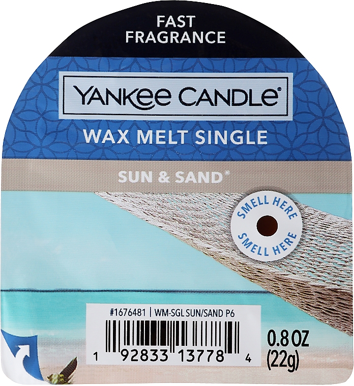 Aromatisches Wachs - Yankee Candle Classic Wax Sun & Sand — Bild N1