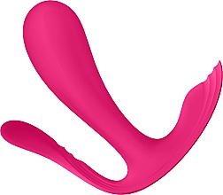 Vibrator mit Analstimulator rosa - Satisfyer Top Secret+ Wearable Vibrator With Anal Stimulator Pink — Bild N3