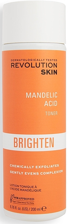 Aufhellender Toner mit Mandelsäure - Revolution Skincare Brighten Mandelic Acid — Bild N1