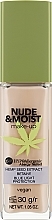 Düfte, Parfümerie und Kosmetik Grundierung mit Hanfsamenextrakt - Bell HypoAllergenic Nude & Moist Make-up