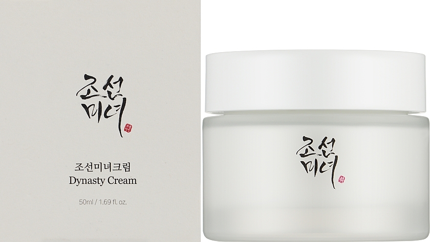 Feuchtigkeitsspendende und pflegende Gesichtscreme mit Ginseng, Squalan, Niacianamid und Honigextrakt - Beauty of Joseon Dynasty Cream — Bild N2