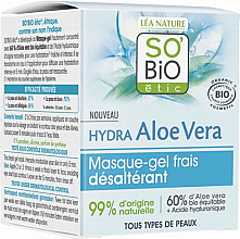 Düfte, Parfümerie und Kosmetik Maske für das Gesicht - So'Bio Aloe Vera Hydrating Mask