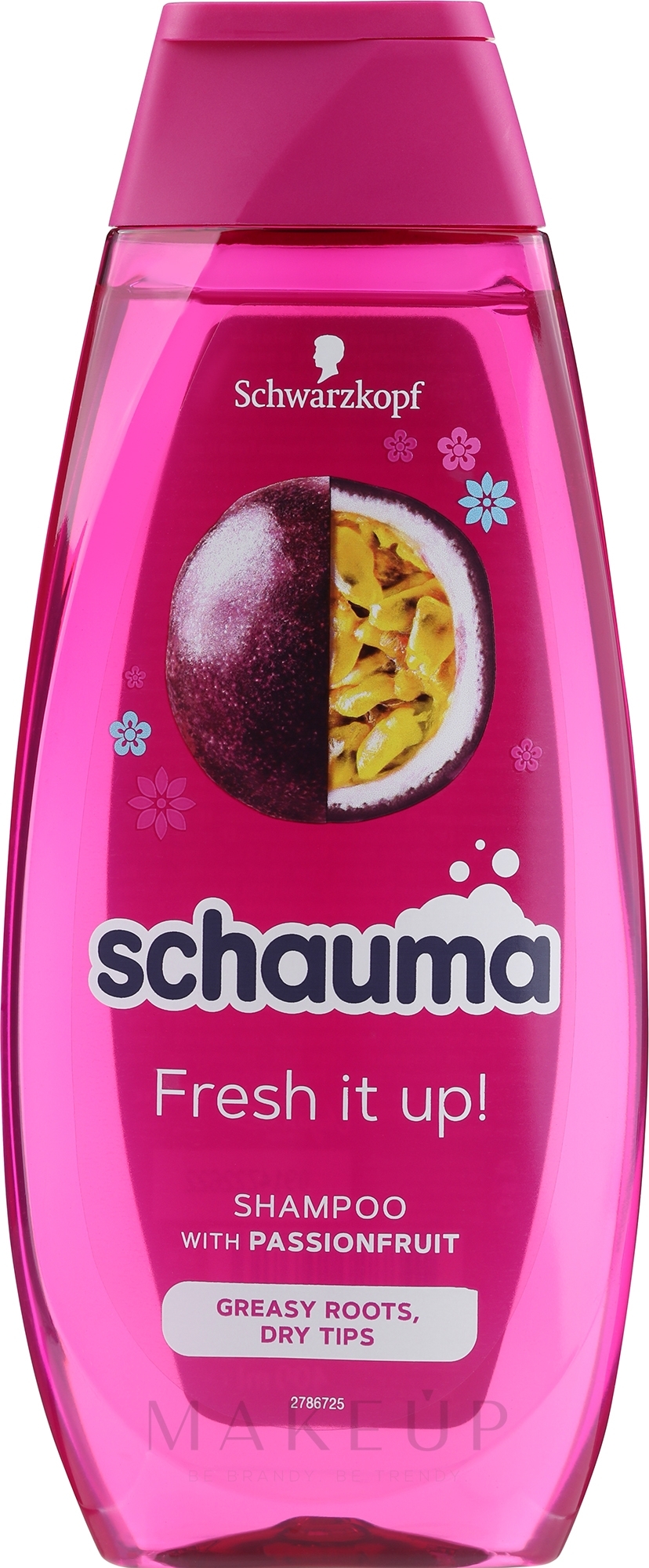 Shampoo "Frischer Ansatz & geflegte Spitzen" - Schwarzkopf Schauma — Bild 400 ml