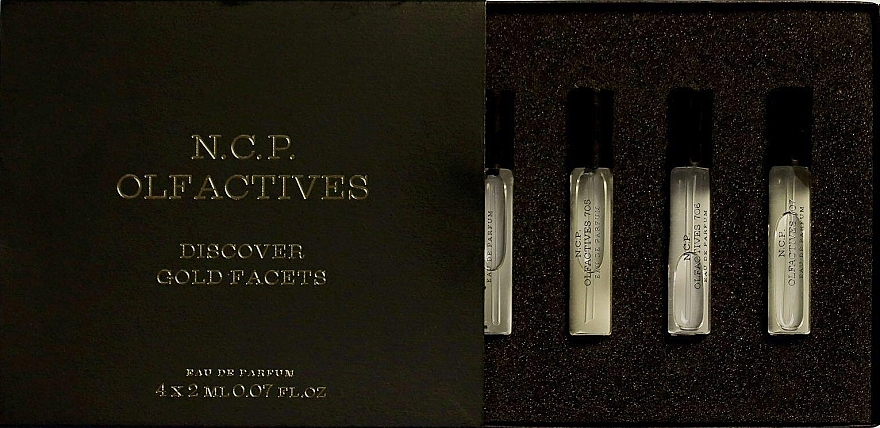 N.C.P. Olfactives Discover Gold Facets - Duftset (Eau de Parfum 4x2ml)  — Bild N2