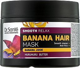 Düfte, Parfümerie und Kosmetik Haarmaske - Dr. Sante Banana Hair Smooth Relax Mask