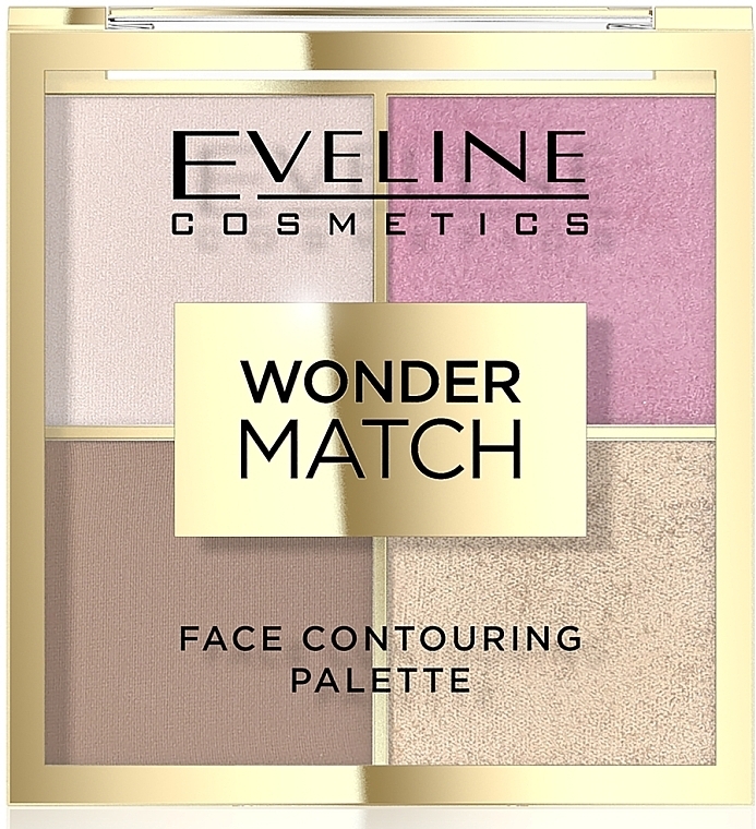 Eveline Cosmetics Wonder Match Face Contouring Palette  - Eveline Cosmetics Wonder Match Face Contouring Palette — Bild N1