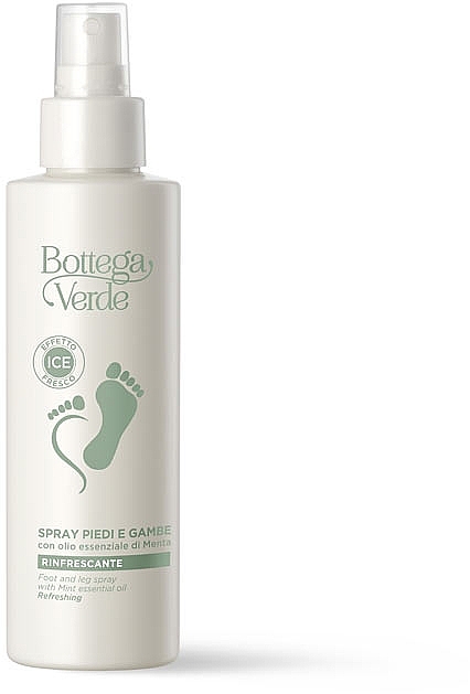 Fußspray mit ätherischem Pfefferminzöl - Verde Foot And Leg Spray — Bild N1