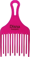 Düfte, Parfümerie und Kosmetik Haarkamm PE-401 18,2 cm purpurrot - Disna Ahuecador Comb