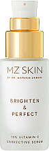 Düfte, Parfümerie und Kosmetik Korrigierendes Gesichtsserum mit Vitamin C - MZ Skin Brighten & Perfect 10% Vitamin C Corrective Serum