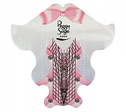 Düfte, Parfümerie und Kosmetik Nagelschablonen rosa - Peggy Sage