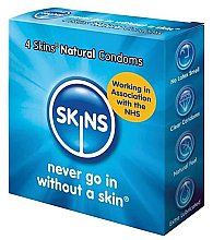 Kondome 4 St. - Skins Natural Condoms — Bild N1